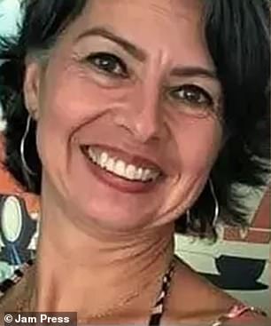 In the photo: Maida Berenice Flores da Silva, 58, also died. She is the sister of Neuza and Zeli.