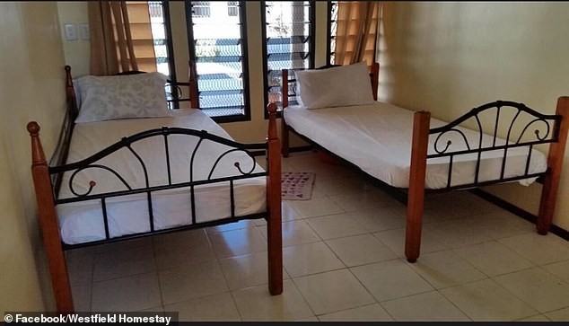 The woman was returning from Tonga last April when she was subjected to a brutal sexual assault in her accommodation (pictured).