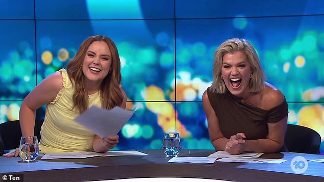 Senator's foul-mouthed rant shocked The Project's Georgie Tunny and Sarah Harris