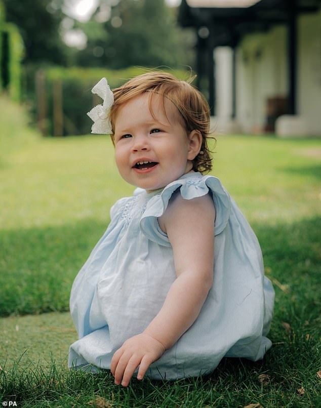 The Duke and Duchess of Sussex posted a photo of Lilibet (above) to mark her first birthday on June 4, 2021.