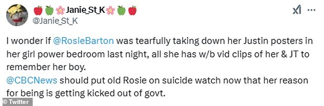 Barton's frazzled emotional state sparked a firestorm of critical reactions on social media as many reminded her of what led to the decision. Others predicted that the staffer's job was 