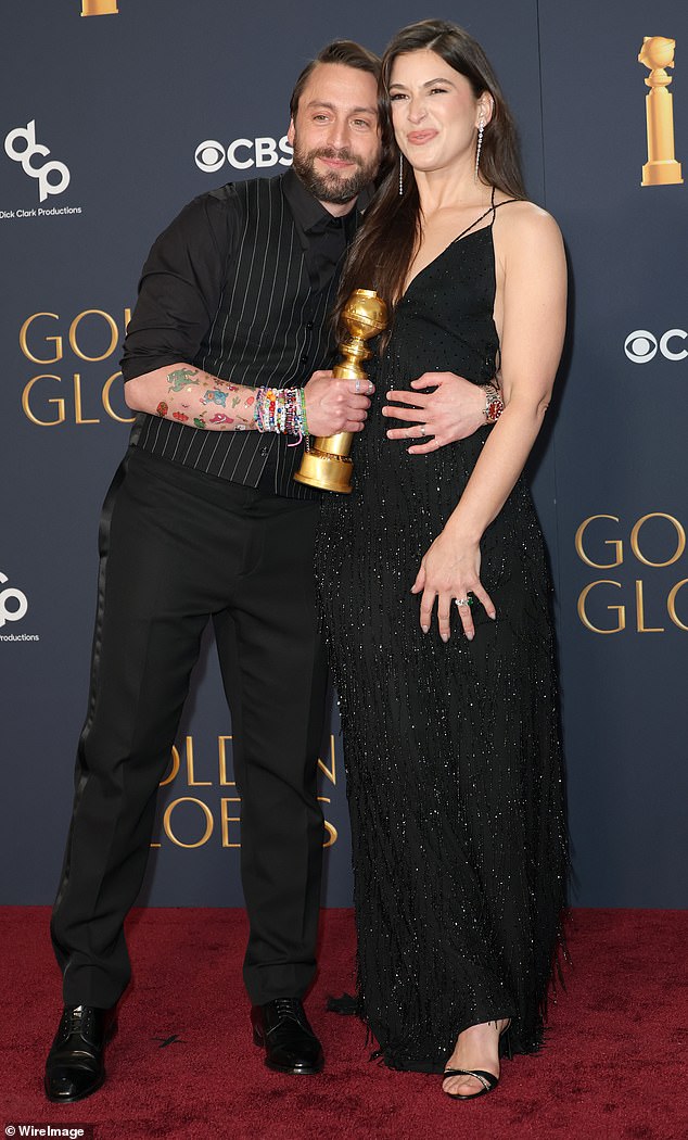 Kieran Culkin won best supporting actor for the movie A Real Pain (yeah, I didn't see that either). He thanked his wife for putting up with his weirdness and gave credit to his therapist, who clearly doesn't get paid enough.