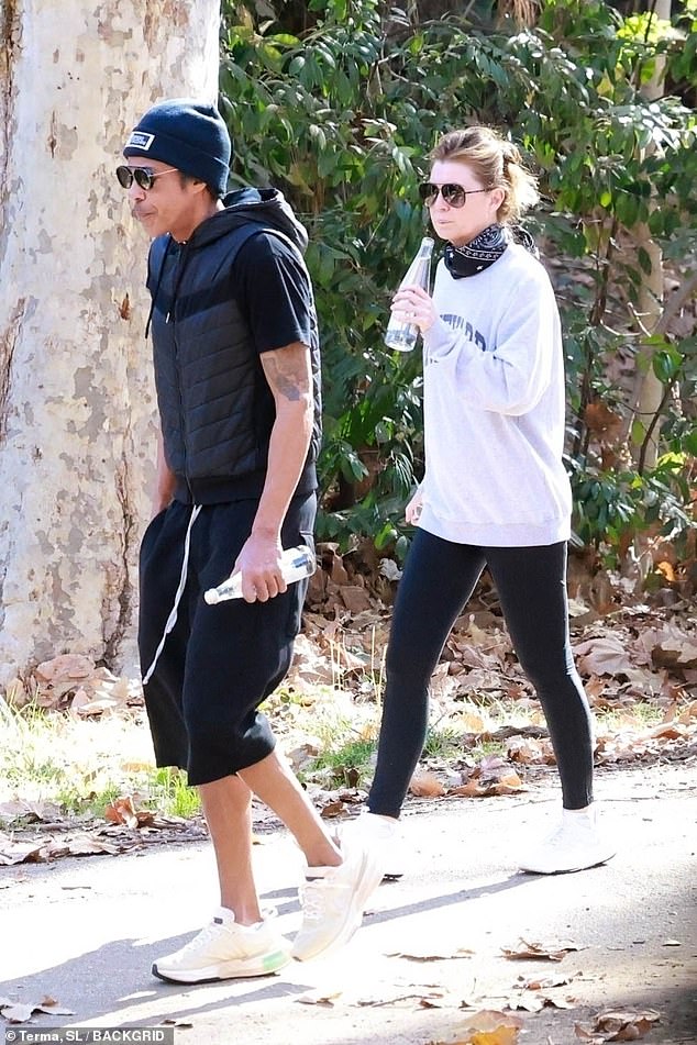 The Grey's Anatomy star, 55, enjoyed a walk with Ivery, 56, in Griffith Park amid a break in their hectic schedules.