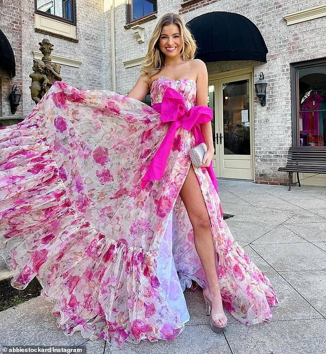 Abbie Stockard, 22, won big at the 97th annual pageant on Sunday at the Walt Disney Theater in Orlando, Florida, besting contenders for the pageant's ultimate crown.