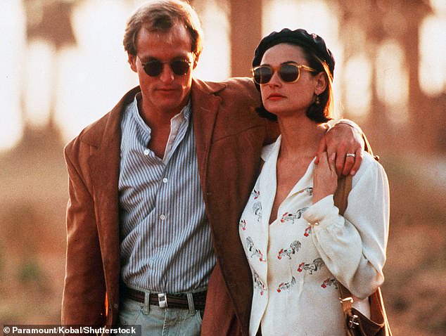 Moore starred in Indecent Proposal alongside Woody Harrelson. The film was hugely controversial due to its raunchy sex scenes, but it was a box office success.