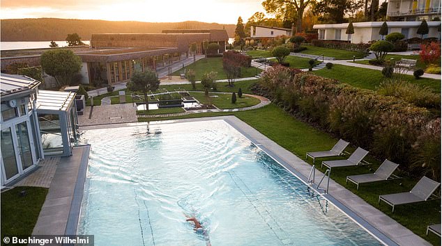 Wellness packages at Buchinger, overlooking Lake Constance, cost approximately AU$5,649 for a standard room, but can go up to AU$32,035 for a week's stay.