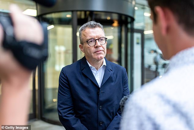 Harry and his only remaining co-plaintiff, Tom Watson (pictured), the former deputy Labor leader, allege that journalists from The Sun and the defunct News of the World illegally obtained their private information.