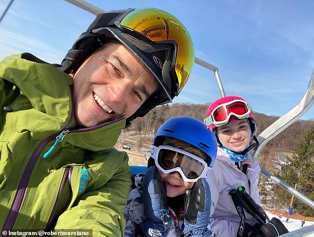 The weatherman shares two children with his ex-wife; daughter Madelynn, 12, and six-year-old son Mason