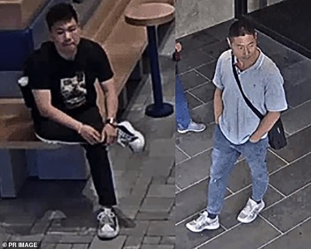 It is alleged that the three women were also working alongside two men (pictured) targeting the Asian community with spirit and blessing scams.