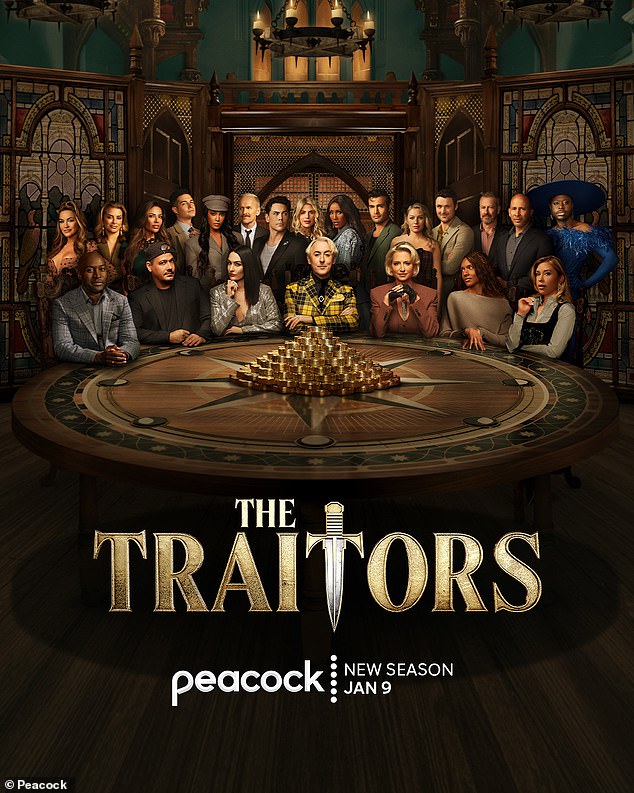 Nikki will next compete alongside 20 other star-studded contestants in the 12-episode third season of The Traitors, premiering this Thursday on Peacock.