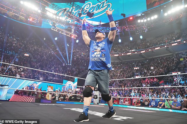 John, who is married to Shay Shariatzadeh, is aiming to capture his 17th world championship at the Royal Rumble, which will take place on February 1 at Lucas Oil Stadium in Indianapolis, IN.