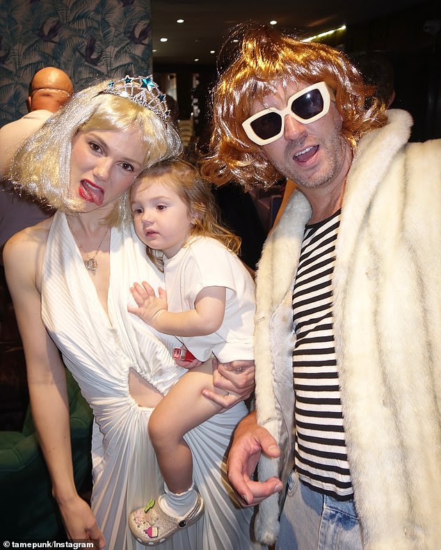 Guests dressed as iconic rockers like Kurt Cobain, Courtney Love and Angus Young