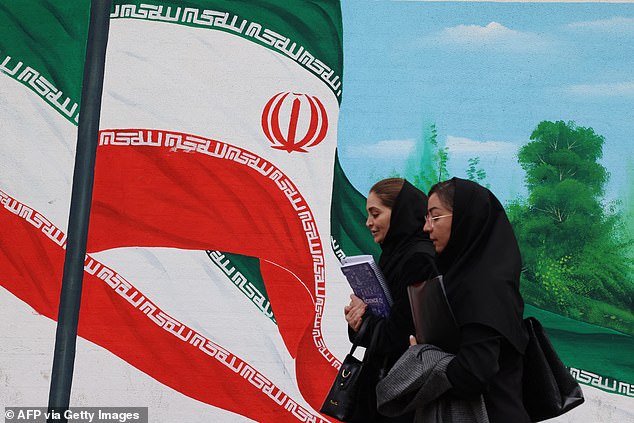 Two Iranian women in November. Women in Iran could now face the death penalty or years behind bars if they break new moral laws.