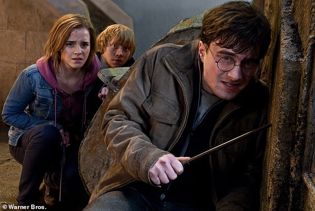 For the eight Harry Potter films, Daniel is said to have earned a total of £75 million, but he has increased that sum by almost 30 per cent since Harry Potter and the Deathly Hallows Part 2 in 2011 (pictured)