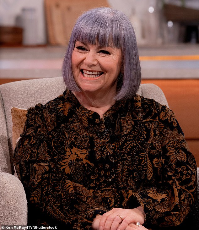 That's right, it's Dawn French! (pictured from April)