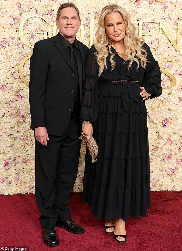 Before heading inside for the main ceremony, Jennifer was also joined by her 'mystery date' – who turned out to be her good friend and fellow actor, Tim Bagley.