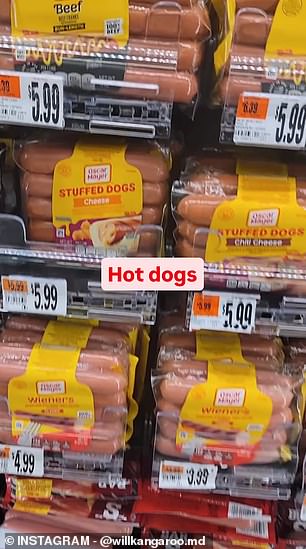 Hot dogs and other highly processed meats are prohibited