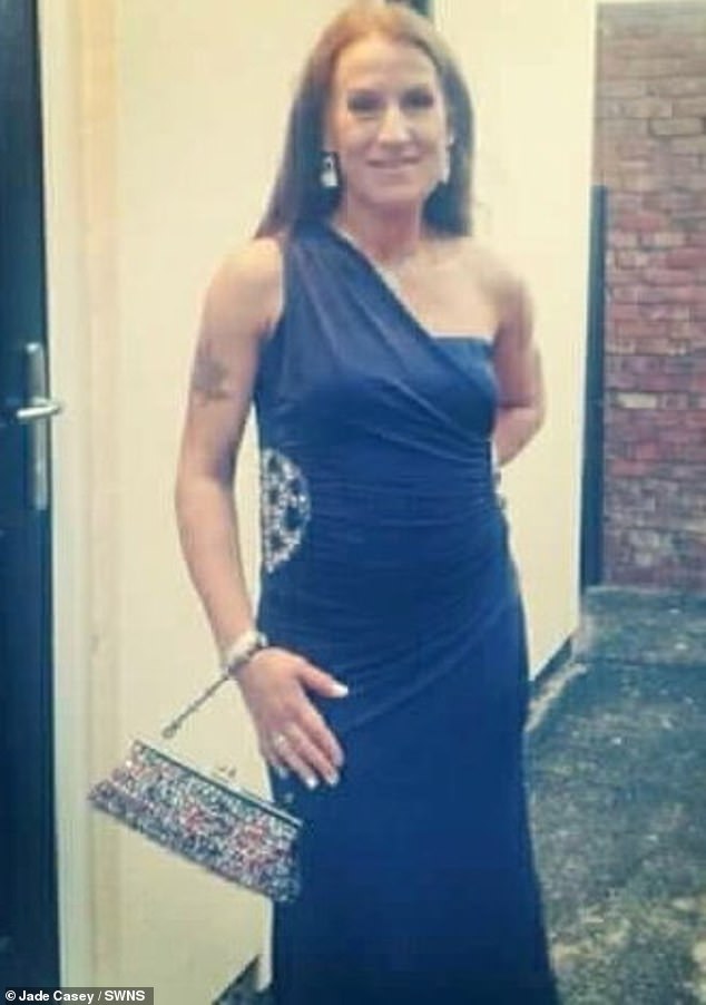 Jade said CCTV footage showed Sabrina, from Blackpool, Lancs, entering the restaurant on November 28 last year and entering the disabled toilet (pictured: Sabrina Marlynn Lyttle).