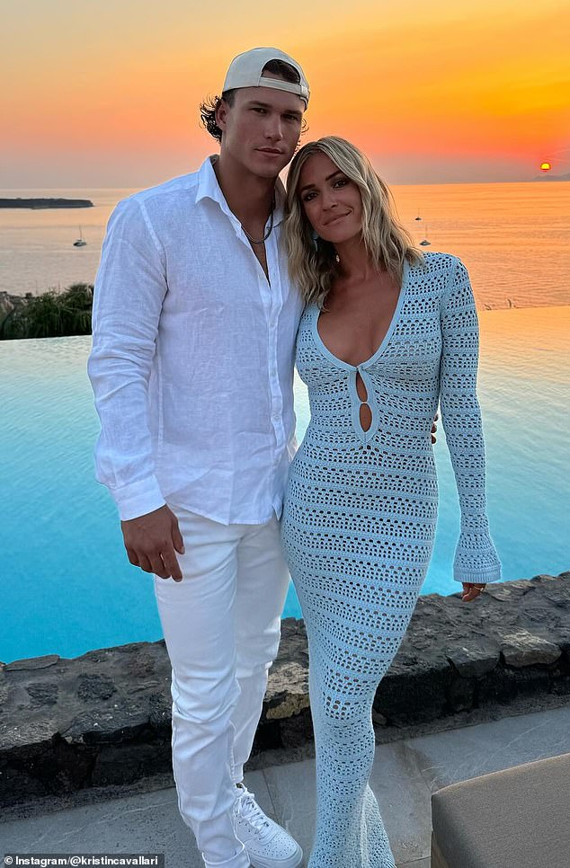 Despite pleas from fans, Kristin revealed last month that she has already started dating someone new following her split from boyfriend Mark Estes, 24 (left).