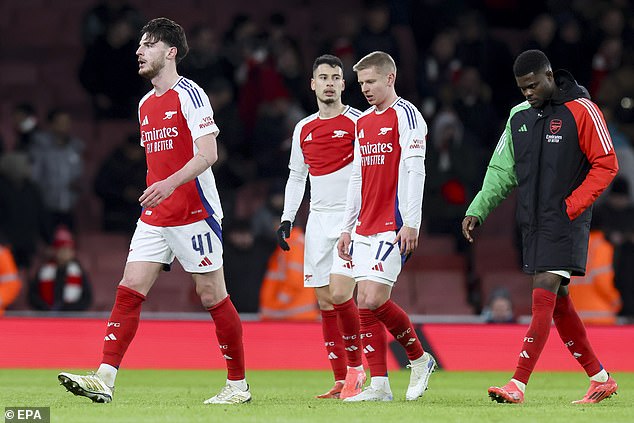 The Gunners struggled to create chances during their 2-0 Carabao Cup defeat to Newcastle.