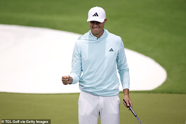 Ludvig Aberg is already being labeled a 'breakout star' after sinking a series of huge putts