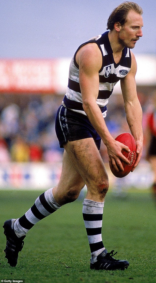 McMaster was then a key figure for Geelong in recruiting Gary Ablett snr, arguably the code's greatest player of all time (pictured).