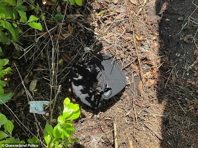 Police also found Mr McLennan's hat (pictured) while searching the Murgon region.