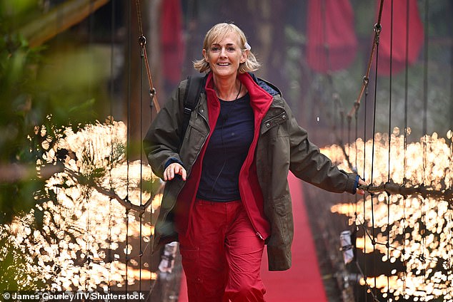 Jane was greeted at the I'm A Celebrity Bridge by her daughters Ellie, 32, and Grace, 22, who she shares with her 22-year-old ex-husband Gary Farrow.