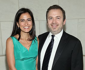 Power couple: Weinstein with his ex-wife