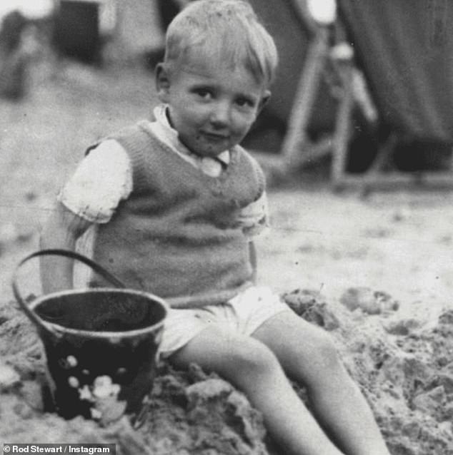 Rod sang about being Forever Young and, perhaps fittingly, Rod shared a wide-eyed photo of himself as a child to mark his 80th birthday.