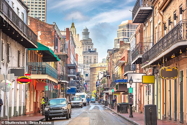 New Orleans is one of several US destinations that made the list. It will host the 11th Super Bowl in February.