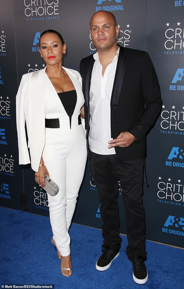 Over the years, Mel B has accused Stephen Belafonte of physical, emotional and financial abuse, claims he denies (pictured in 2015).