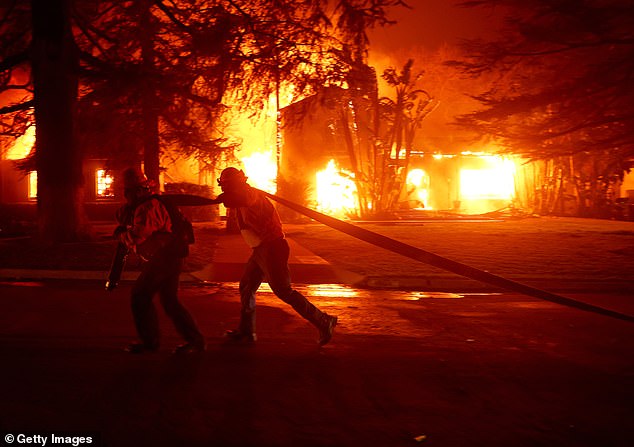 'It is absolutely heartbreaking to see the fires consume our beautiful city. Watching homes, memories and entire communities go up in flames