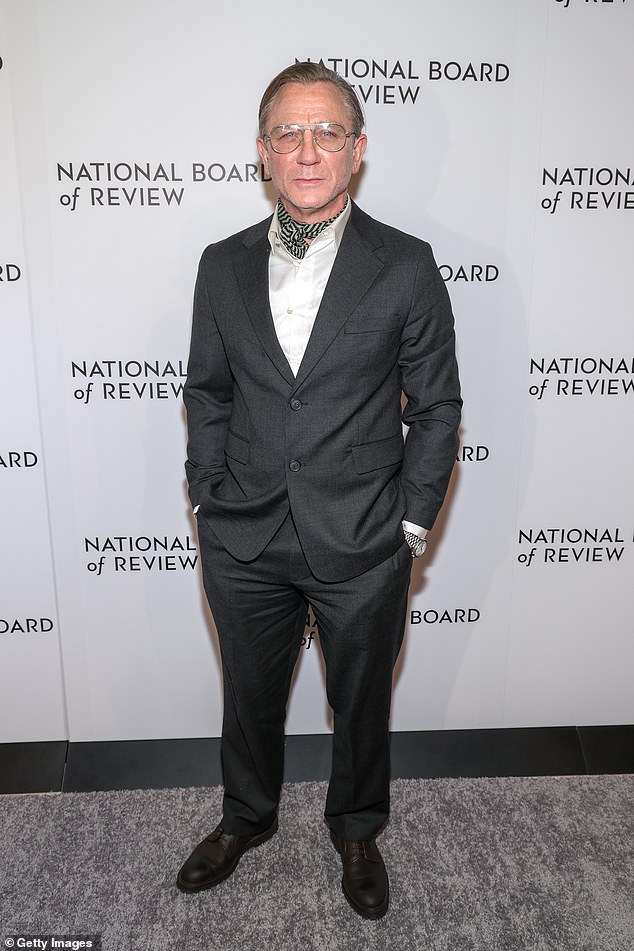 Daniel Craig attended the event