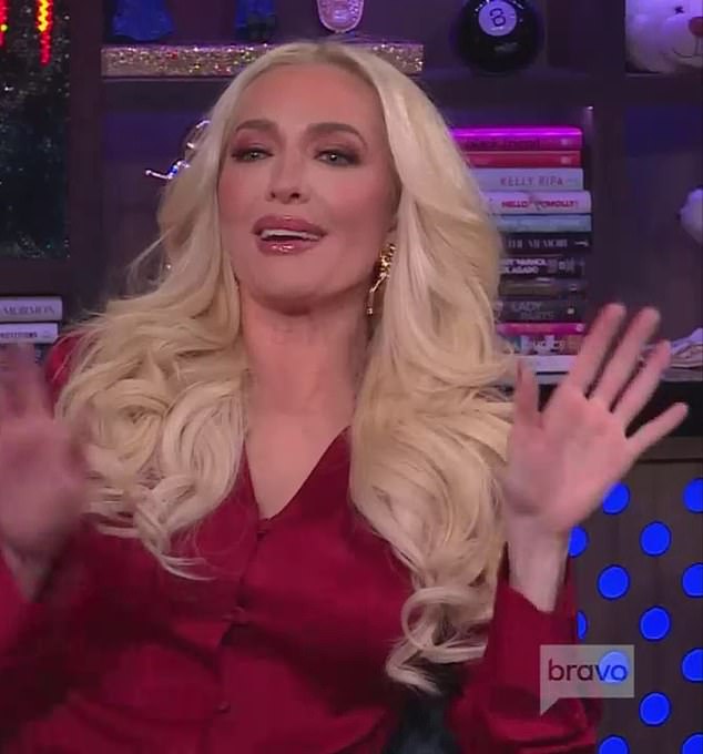 Real Housewives Of Beverly Hills star Erika Jayne joked: 'Wait, I have something to do.' Is it fun?