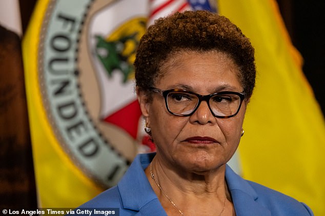 LA Mayor Karen Bass is also under fire for cutting the LA Fire Department budget by a whopping $17.6 million this year