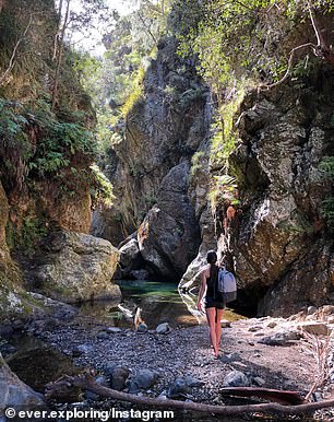 Hikers will have to get wet and at some points it will be necessary to walk through waist-deep water.