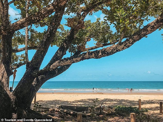 Etty Bay is a 10 minute drive from Innisfail or 35 minutes north of Mission Beach