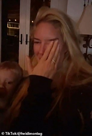 Heidi was inconsolable as she filmed herself sobbing on Snapchat early Wednesday morning.