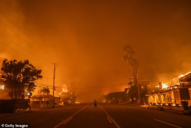 As the fires continue to rage, Hopkins and many others face the heartbreaking loss of their homes in one of the hardest-hit areas of Los Angeles.