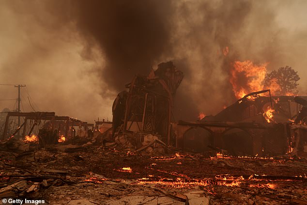 The Los Angeles fires have reached the suburbs, including the affluent Pacific Pallisades neighborhood, where celebrity homes were reduced to ashes and rubble.