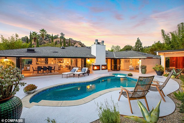 Chrishell Stause bought her house (pictured) for $3.3 million in 2021