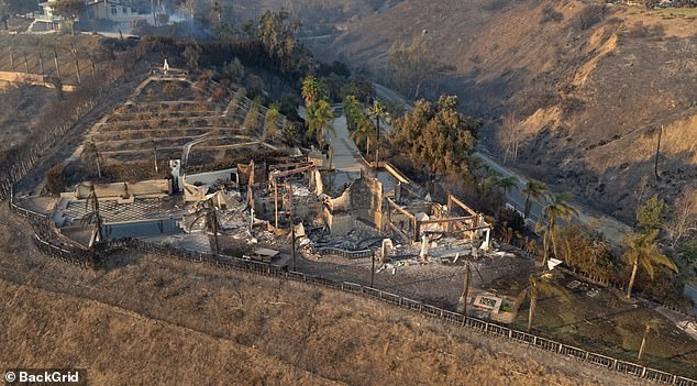 What was once the backdrop for reality series and drama-filled dinner parties in the early seasons, now only the wooden frames remain.