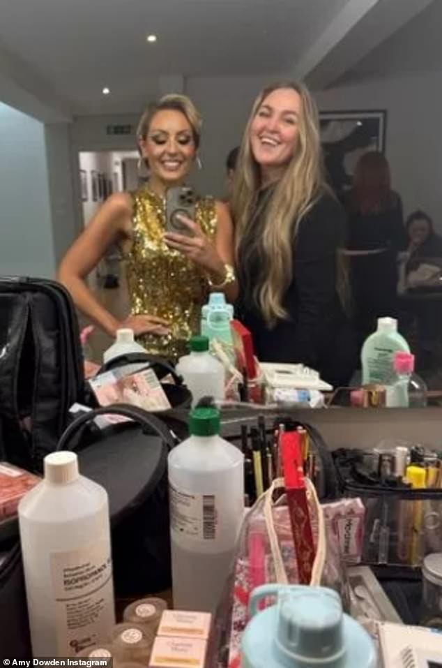 As rehearsals begin this week, Tasha Ghouri and Amy Dowden (pictured) have been giving their fans a behind-the-scenes look at life on tour.