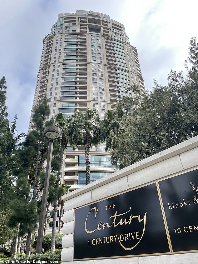 Nicola's mother Claudia owns a stylish three-bedroom, five-bathroom apartment on the 11th floor of The Century in Century City, which she purchased for $3.8 million in 2012.