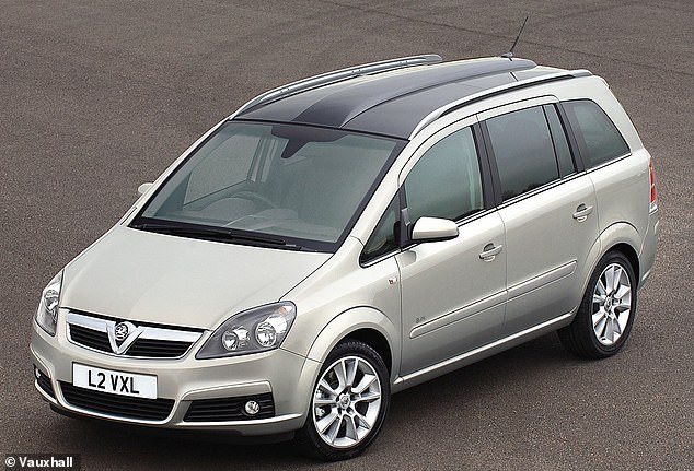 The Vauxhall Zafira is the third Vauxhall model to appear in the top 10, taking seventh place.