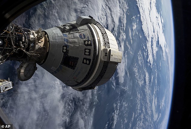 The Boeing Starliner that Wilmore and Williams used to arrive at the ISS was returned without a crew due to safety concerns