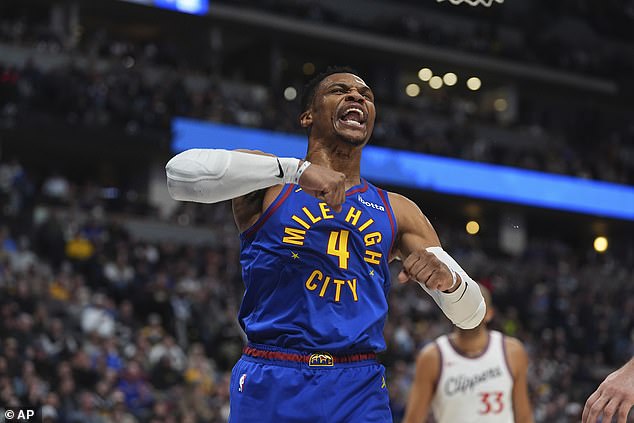 Denver Nuggets star Russell Westbrook said his friends and family were caught up in the fires