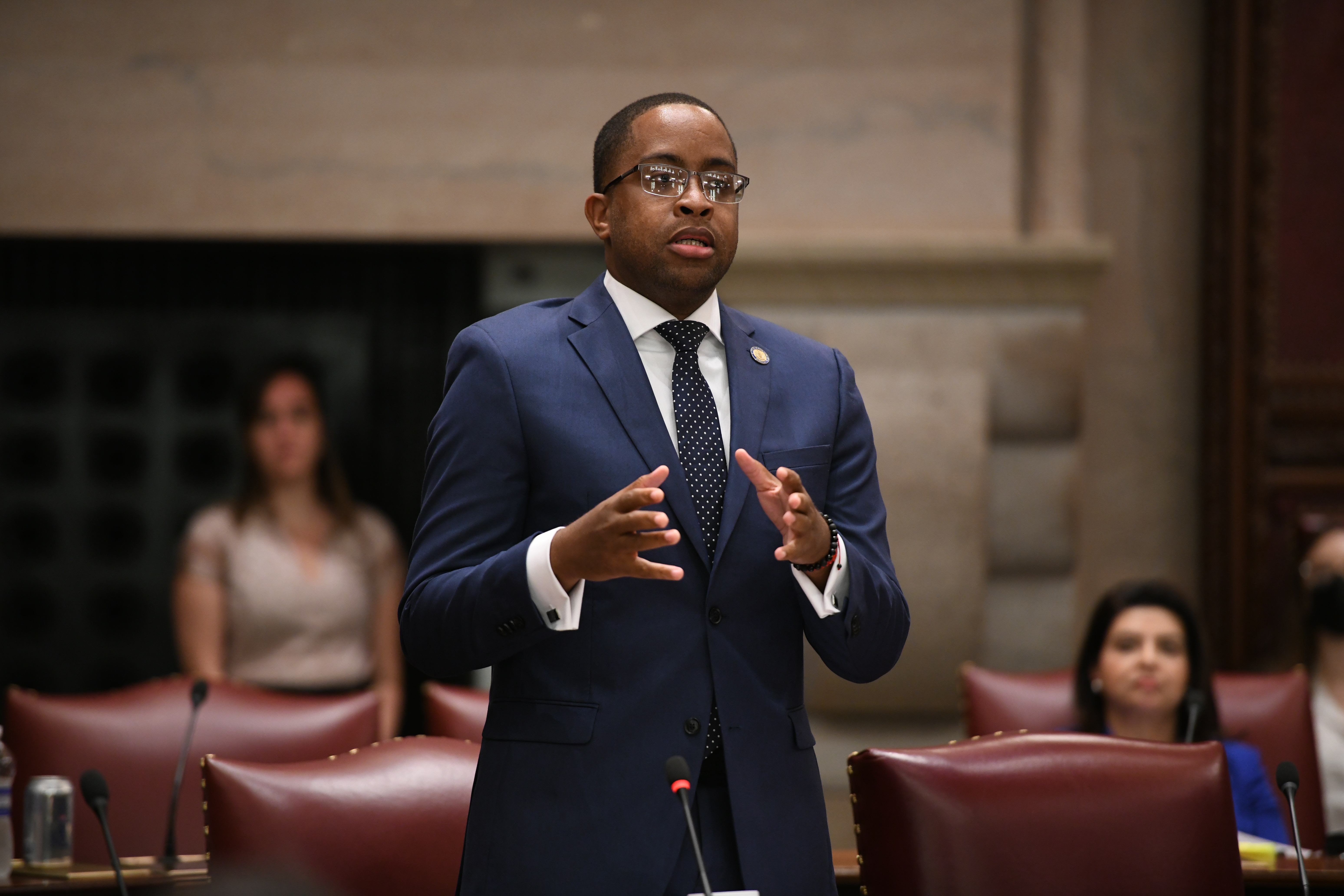 Senator Zellnor Myrie's new position as chair of the Codes committee could bode well for him on the campaign trail.