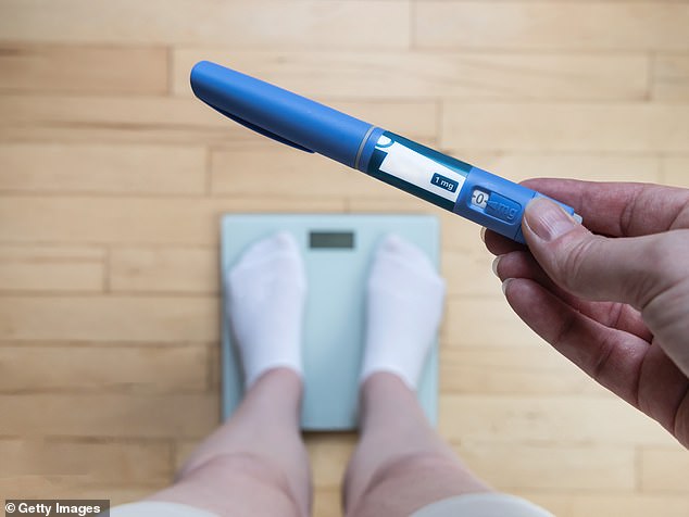 More than 500,000 people in the UK now receive weight-loss injections, with the majority coming from private pharmacies (file photo)